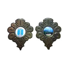 Magnes metal parzenica  z widokiem.