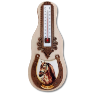 Deska gitara koń malowany  + termometr. 