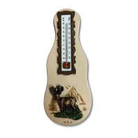 Deska gitara jeleń  + termometr. 