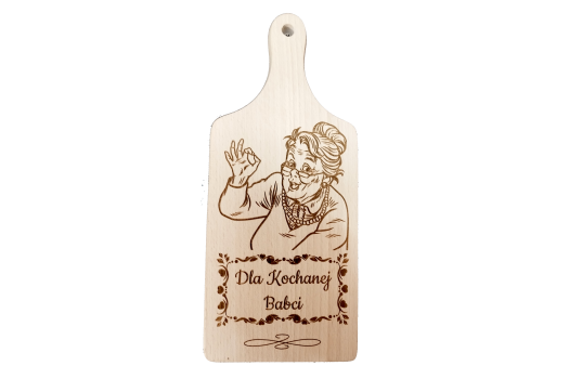 Deska kuchenna dla Babci grawer. Deska kuchenna dla Babci grawer.