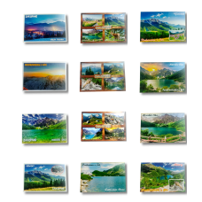 Drewniana kartka pocztowa 