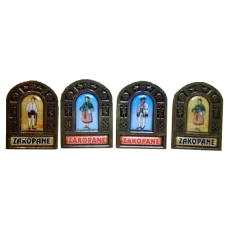 Magnes metal kapliczka  z wklejką.