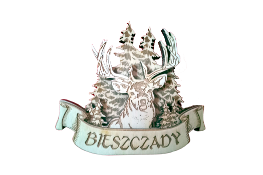 Magnes grawer 3d - Jeleń Magnes grawer 3d - Jeleń