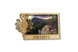 Magnes znaczek 3d - parzenica