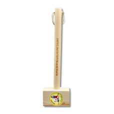 Młotek do wybijania głupot i góralski masażer.