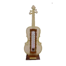 Termometr skrzypce na podstawce duże.