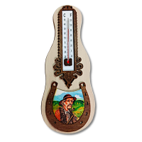 Termometr z góralem (deska gitara).