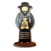 Żyd średni stojący.