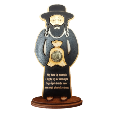 Żyd średni stojący.